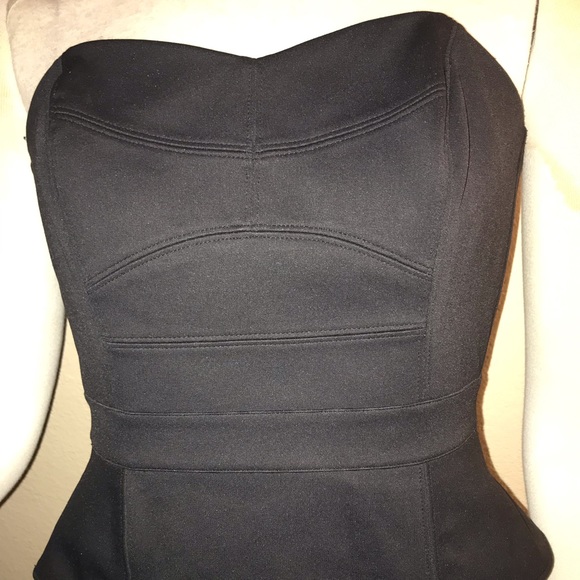 WHBM Structured Peplum Dress - Picture 6 of 8